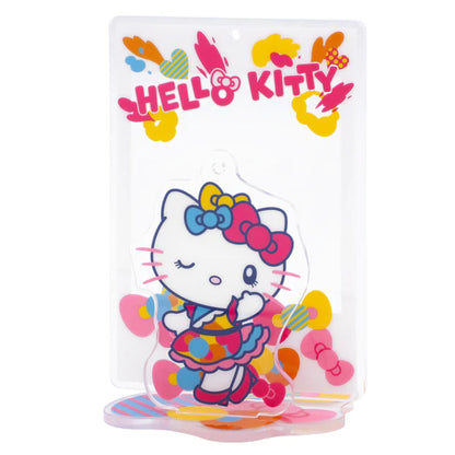 Universal Studios Japan - 25th Anniversary - Hello Kitty - Keychain & Hand Strap Set