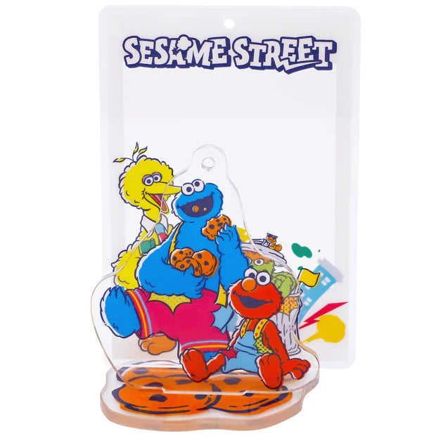 MAY 1 PREORDER - Universal Studios Japan - 25th Anniversary - Sesame Street - Keychain & Hand Strap Set