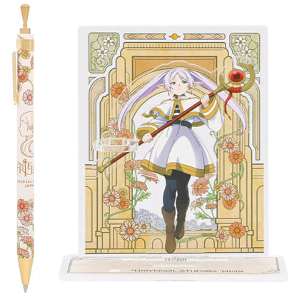 Universal Studios Japan - Frieren: Beyond Journey's End - Acrylic Pen Stand & Ballpoint Pen