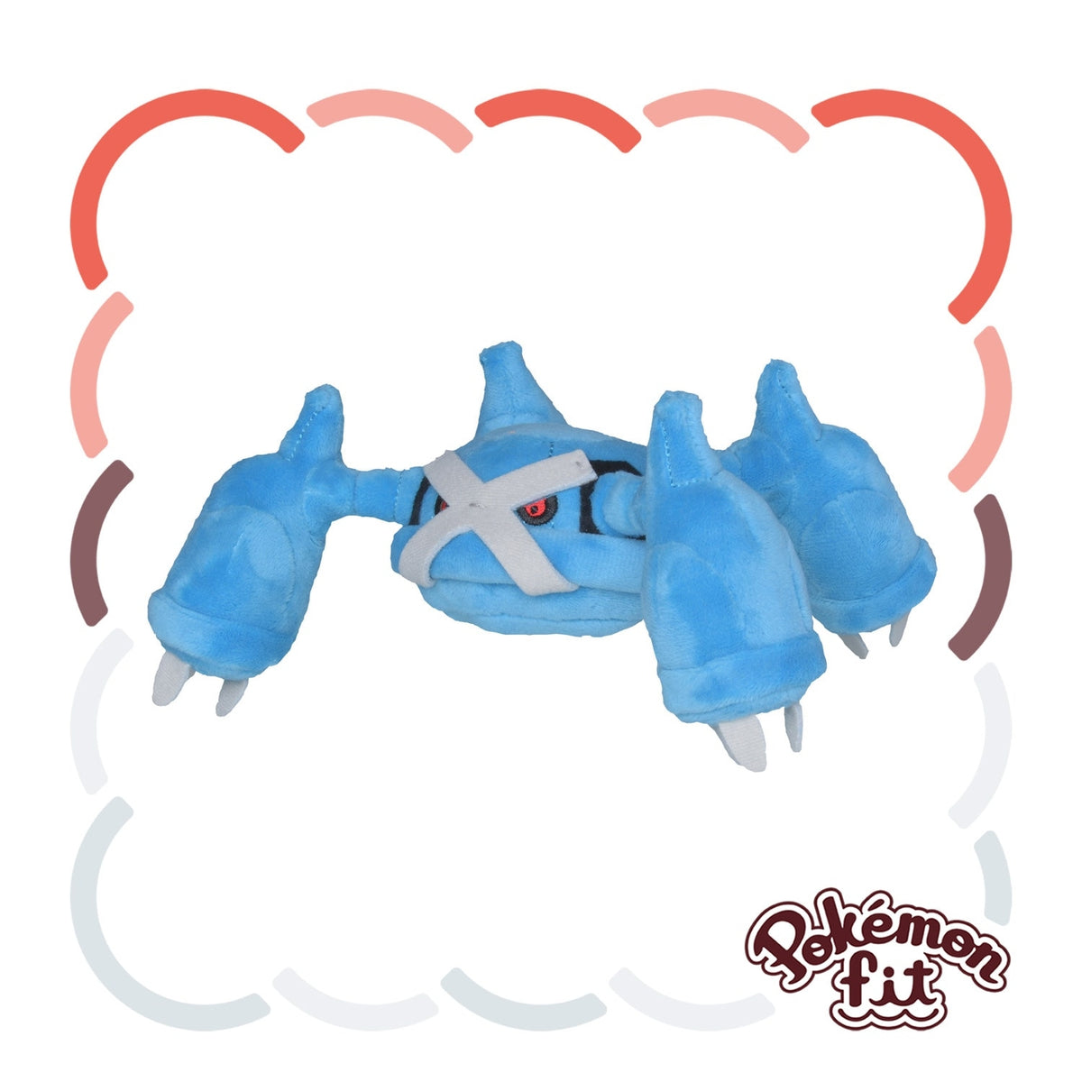 Pokemon Center Japan - 376 Plush Toy Pokémon Fit - Metagross