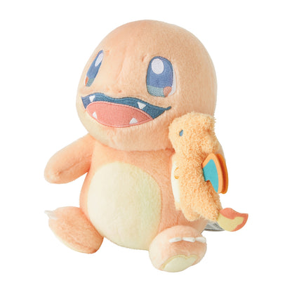 Pokemon Centre Japan - Little Daydream - Charmander & Charizard Plush