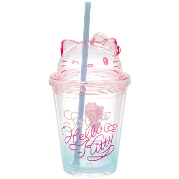 Universal Studios Japan - Hello Kitty - Tumbler with Straw