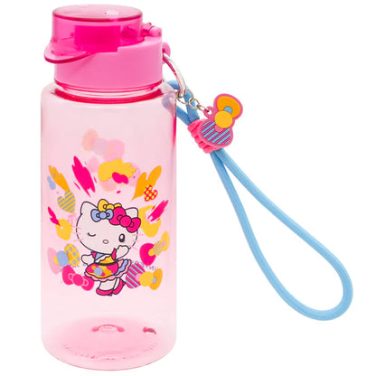 Universal Studios Japan - 25th Anniversary - Hello Kitty - Drink Bottle with Strap
