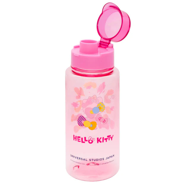 Universal Studios Japan - 25th Anniversary - Hello Kitty - Drink Bottle with Strap