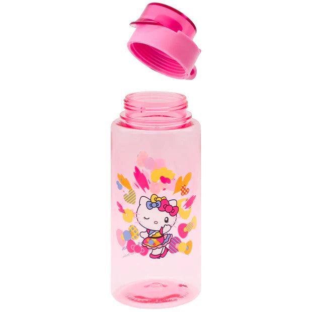 Universal Studios Japan - 25th Anniversary - Hello Kitty - Drink Bottle with Strap