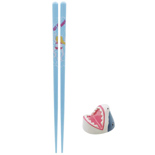 Universal Studios Japan - Jaws - Chopsticks & Chopstick Rest Set