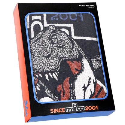 MAY 1 PREORDER - Universal Studios Japan - 25th Anniversary - Classic Rides - Jurassic Park / Jaws / Back to the Future / E.T. / Woody Woodpecker - Towel Blanket