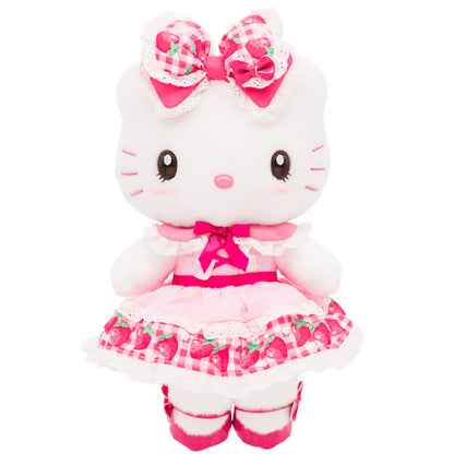 Universal Studios Japan - Hello Kitty - Strawberry Plush - Medium Size