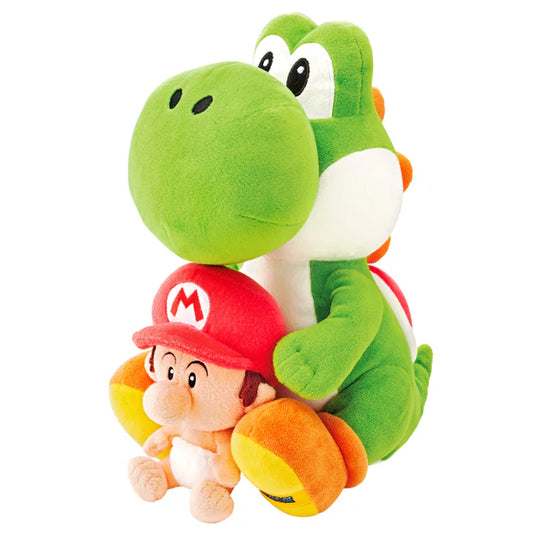 Universal Studios Japan - Super Nintendo World - Yoshi/Baby Mario - Plush Toy (M size)