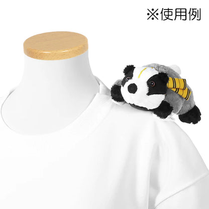Universal Studios Japan - The Wizarding World of Harry Potter - Hufflepuff - Shoulder Clip Plush Keychain