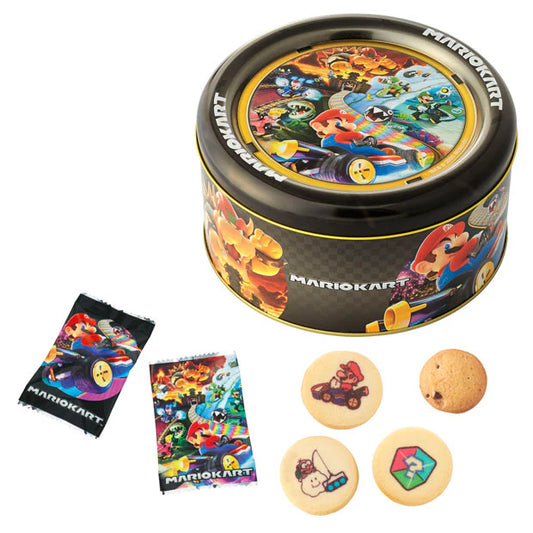 Universal Studios Japan - Super Nintendo World - Mario Kart - Assorted Cookies Tin