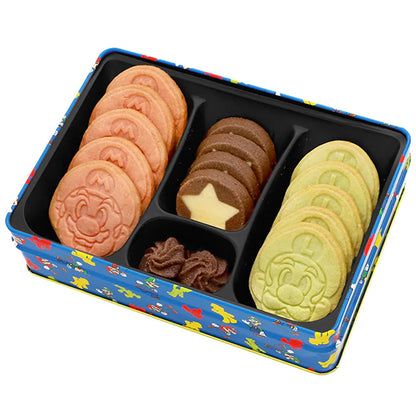 Universal Studios Japan - Super Nintendo World - Mario/Luigi - Assorted Cookies Tin