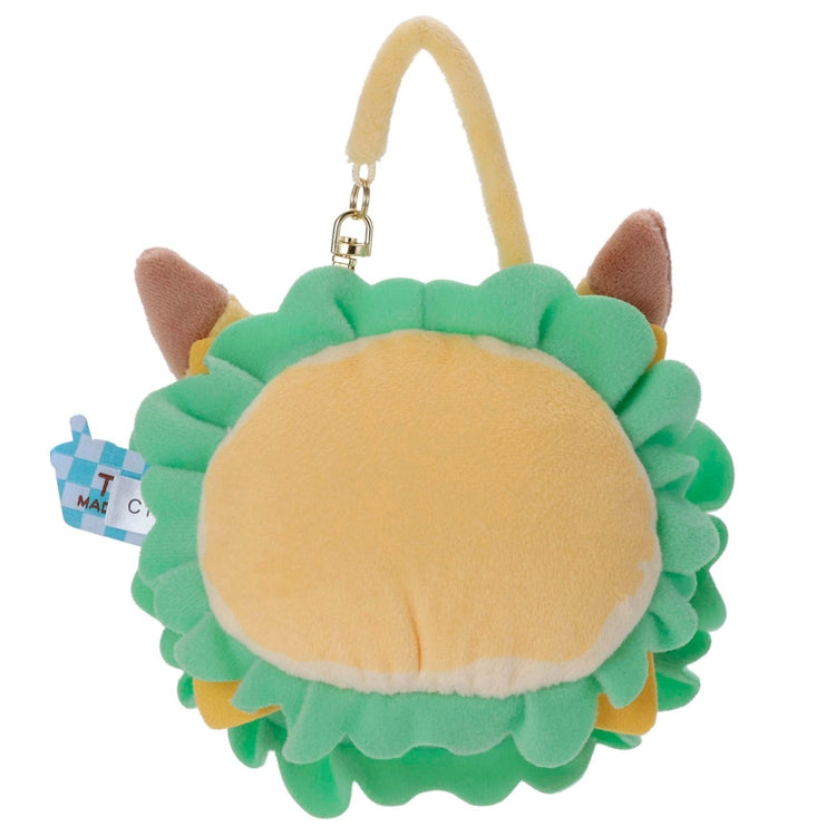 Japan Pokemon Center - PokePeace -  Plush Mirror (Hamburger Style) - Pikachu