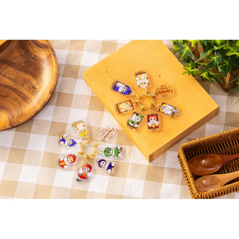 Mofusand - Mofumofu Marche 7 Acrylic Charm Set