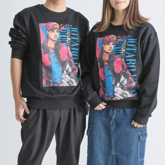 The Jojo World - Jojo's Bizarre Adventure - Hirohiko Araki Original Illustration Sweatshirt - Jotaro Kujo