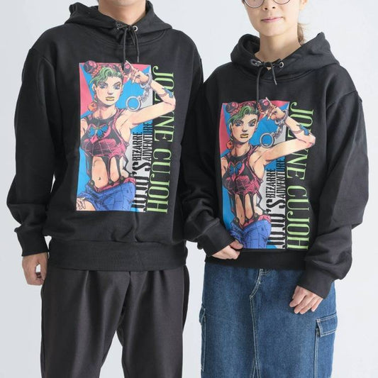The Jojo World - Jojo's Bizarre Adventure - Hirohiko Araki Original Illustration Hoodie - Jolyne Cujoh