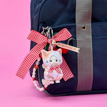 Sylvanian Families Japan - Latte Cat Boy - Cat Costume Keychain