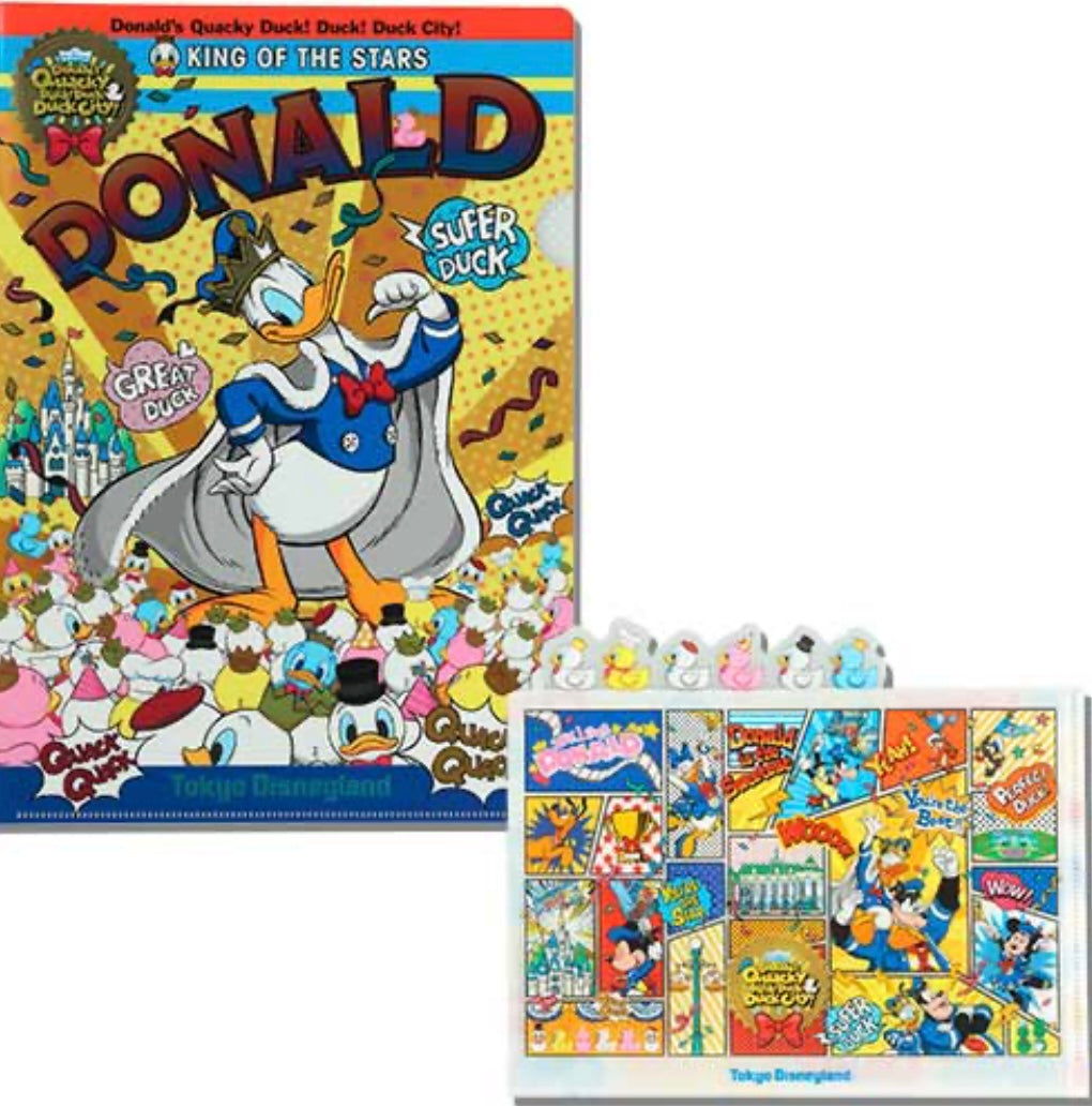 PREORDER - Tokyo Disney Resort - Quacky Celebration - Clear File Set