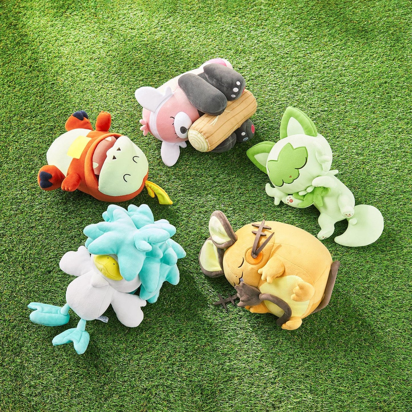 Japan Pokemon Centre - Nyaoha / Sprigatito - Sleeping Plush