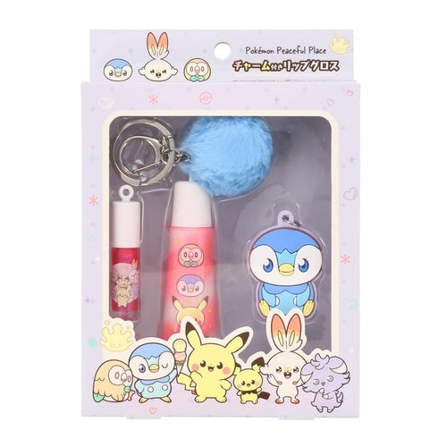 Japan Pokemon Center - PokePeace - Lip gloss with Charm