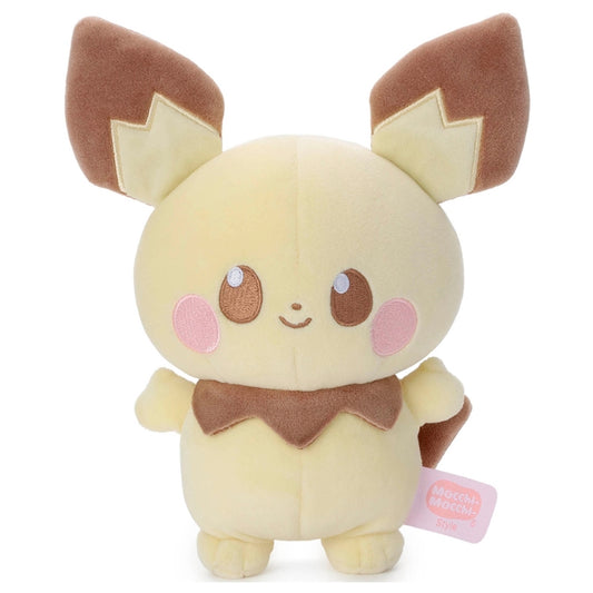 Japan Pokemon Center - PokePeace -  Mocchi-Mocchi-Style - Plush Toy - Pichu