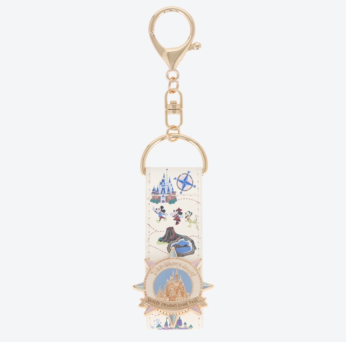 OCT 8 PREORDER - Tokyo Disney Resort - Park Icons - Ear Holder Keychain