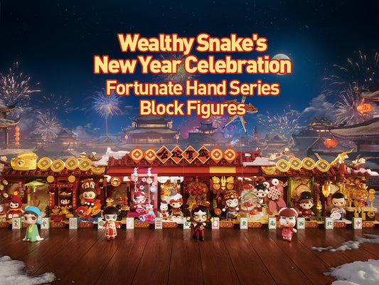 Pop Mart - Wealthy Snake's New Year Celebration - Fortunate Hand - Assortment Box