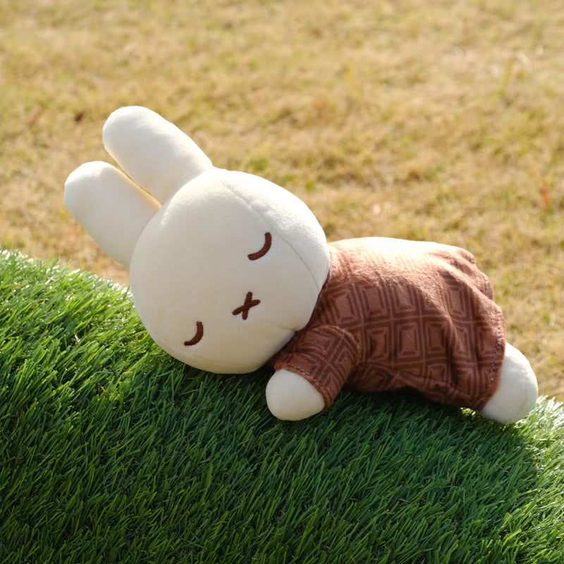 Miffy Japan -  Suyasuya Friend S Size Plush Toy - Cacao Milk Chocolate