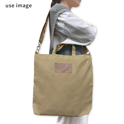 Japan Pokemon Center - Shoulder Tote Bag - Mofu Mofu Eevee