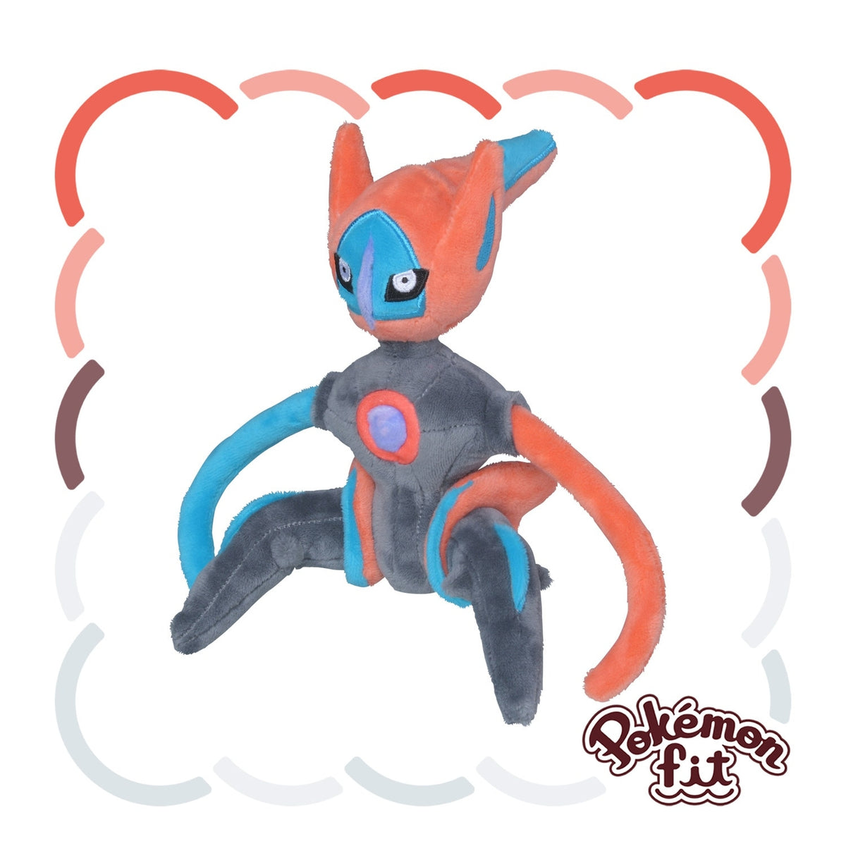 Pokemon Center Japan - 386 Plush Toy Pokémon Fit - Deoxys (Speed Forme)