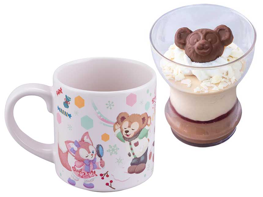 NOV 5 PREORDER - Disneysea Limited - Duffy & Friends - Secret Of a Snowy Day - Souvenir Mug