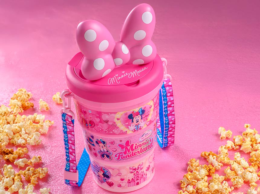 JAN 13 PREORDER - Tokyo Disney Resort - Pal-Palooza - Minnie's Funderland - Foldable Popcorn Bucket