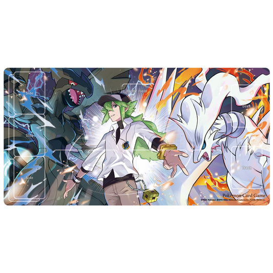 Pokémon Center Japan - Pokémon Trading Card Game Rubber Playmat: N & Reshiram & Zekrom