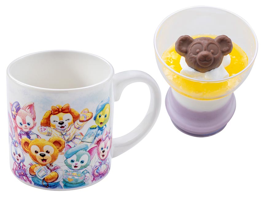 JAN 13 PREORDER - Disneysea Limited - Duffy & Friends - Heartfelt Letters of Friendship - Souvenir Cup