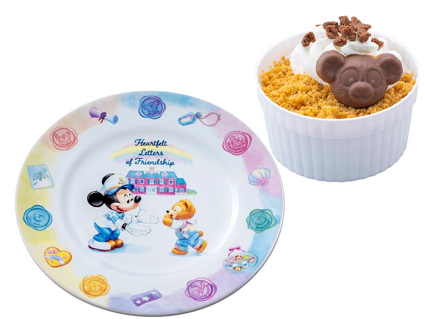 JAN 13 PREORDER - Disneysea Limited - Duffy & Friends - Heartfelt Letters of Friendship - Souvenir Plate
