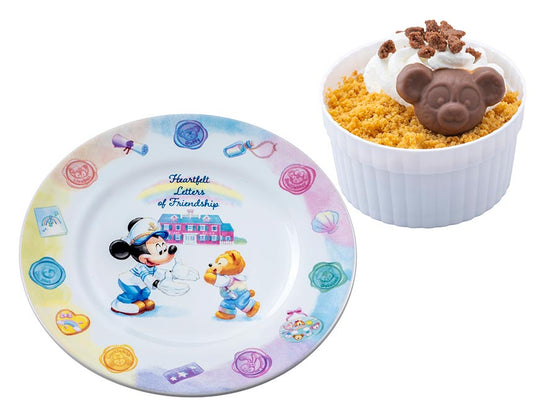 JAN 13 PREORDER - Disneysea Limited - Duffy & Friends - Heartfelt Letters of Friendship - Souvenir Plate