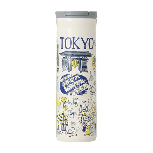 Starbucks Japan - Been There Series - Stainless Steel Bottle - TOKYO 473ml