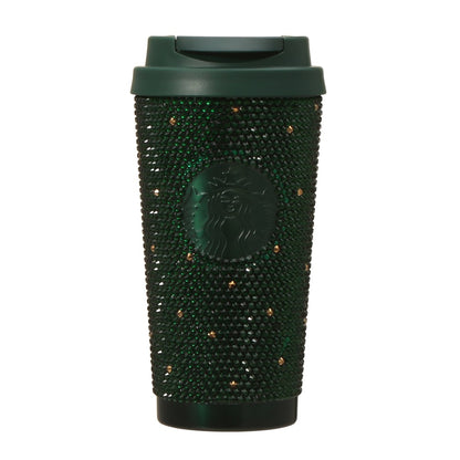 Starbucks Japan - Holiday 2025 Stainless Steel Tumbler with Rhinestones - 473ml