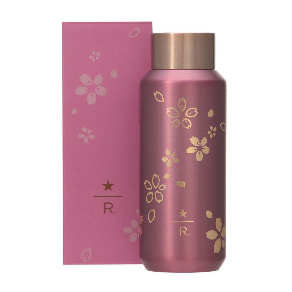 Starbucks Reserve Japan - Sakura 2026 - Stainless Steel Bottle - Ruby Pink - 355ml