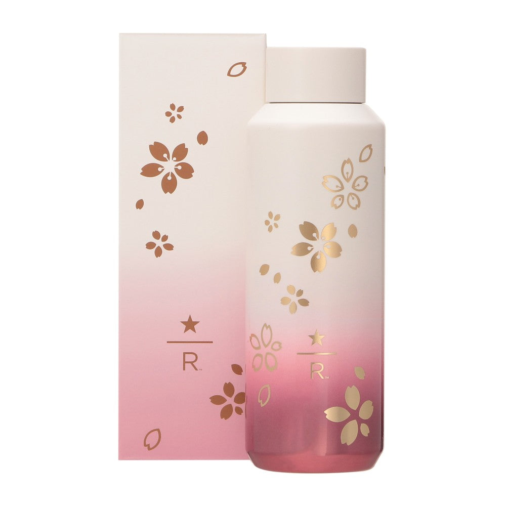 Starbucks Reserve Japan - Sakura 2026 - Stainless Steel Bottle - Light Gradient - 473ml