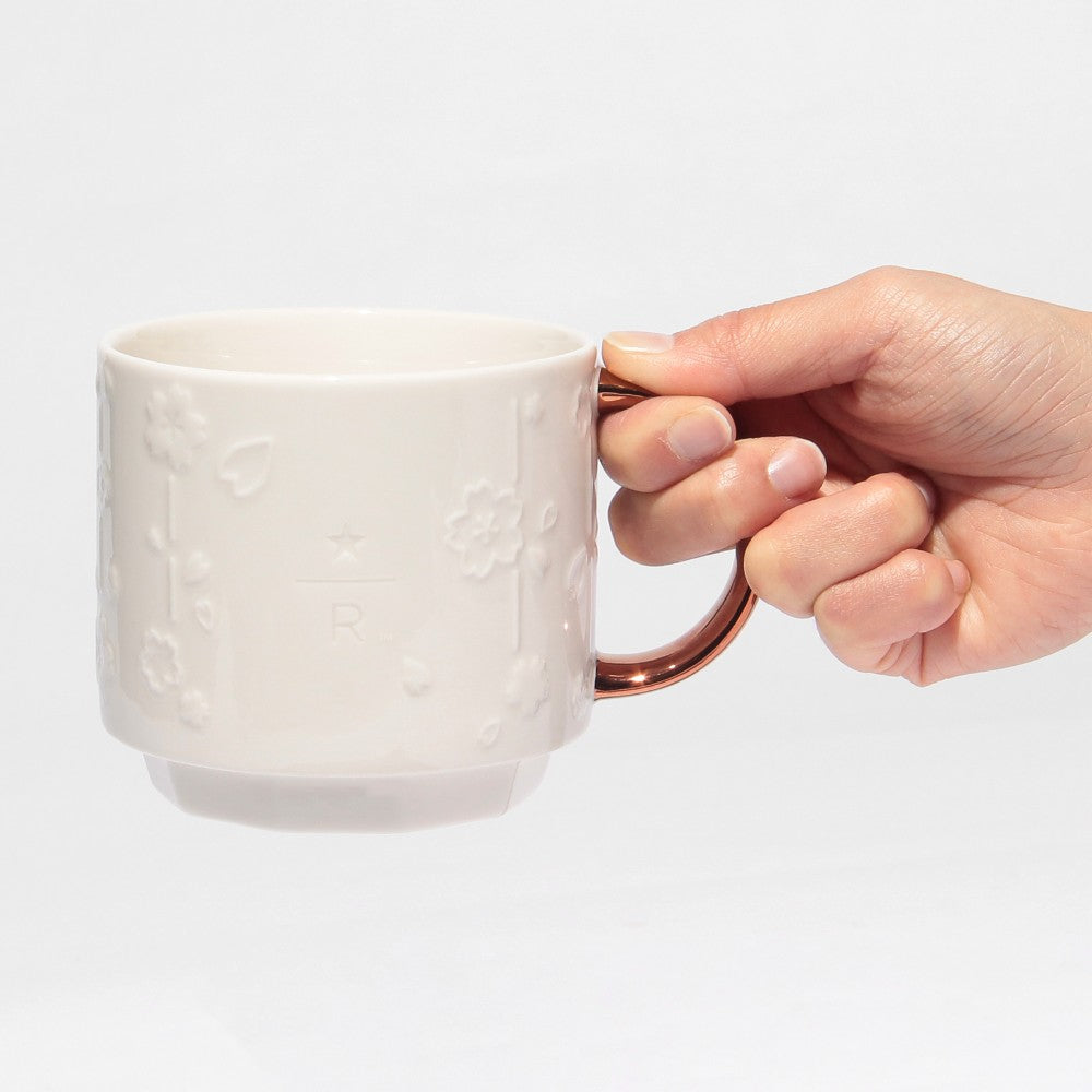 Starbucks Reserve Japan - Sakura 2026 - Cask Mug with Copper Handle - 355ml