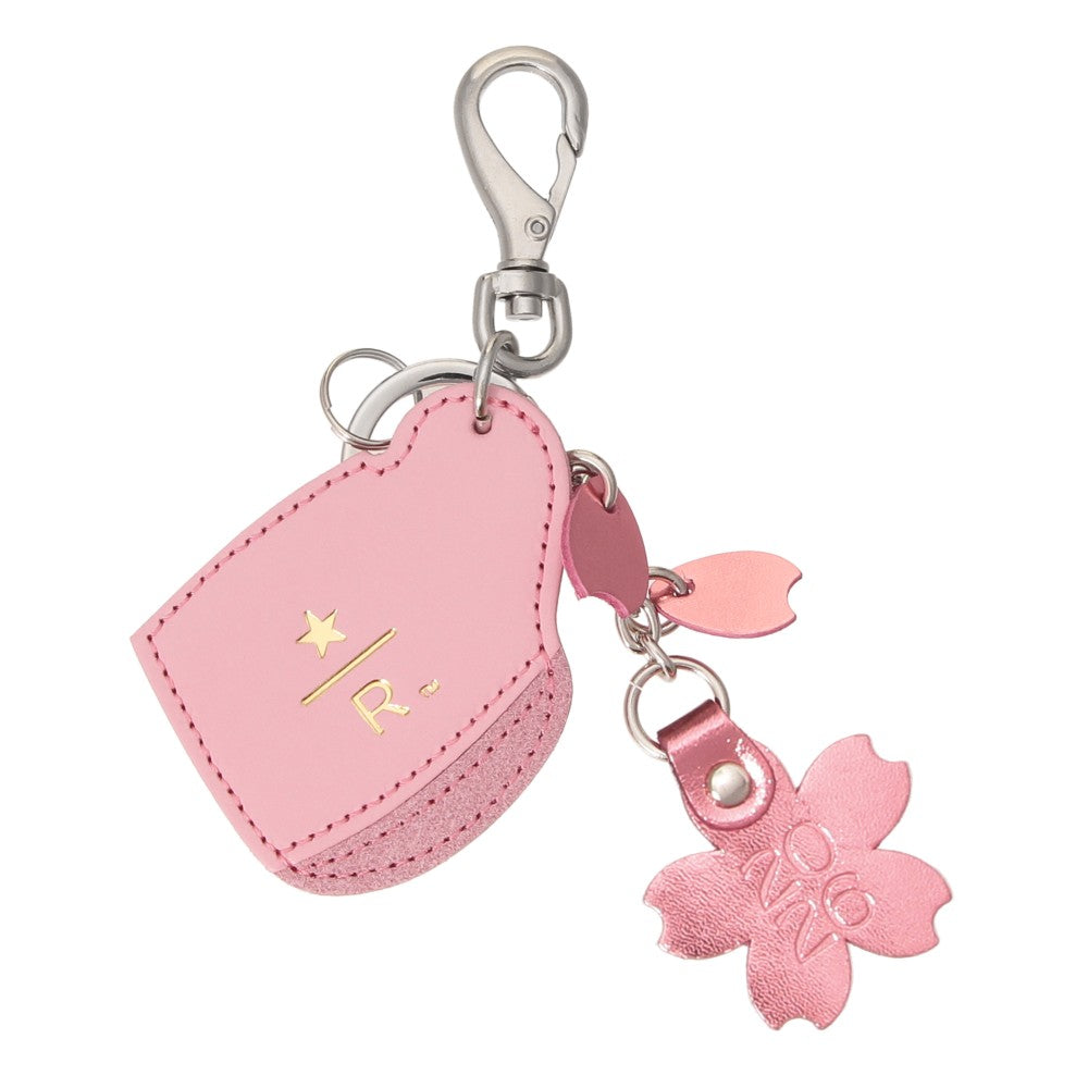 FEB 16 PREORDER - Starbucks Reserve Japan - Sakura 2026 - Pink Leather Keychain