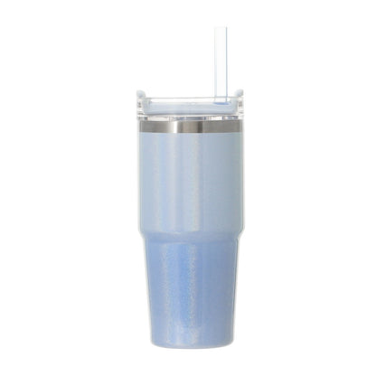 Starbucks Japan - Sakura 2026 - Twinkle Gently - 3-Way Stainless Steel Tumbler - STANLEY Shiny Airy Blue Gradient 414ml