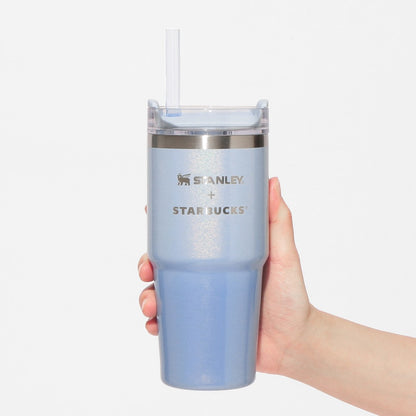 Starbucks Japan - Sakura 2026 - Twinkle Gently - 3-Way Stainless Steel Tumbler - STANLEY Shiny Airy Blue Gradient 414ml