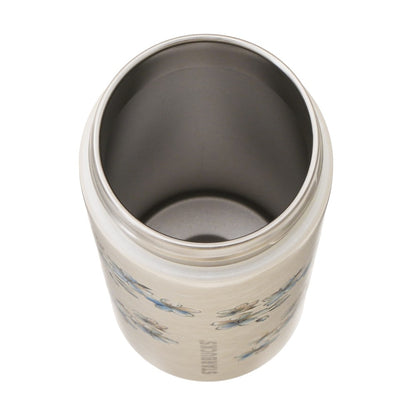 Starbucks Japan - Sakura 2026 - Twinkle Gently -  Stainless Steel Bottle - Shell White - 355ml
