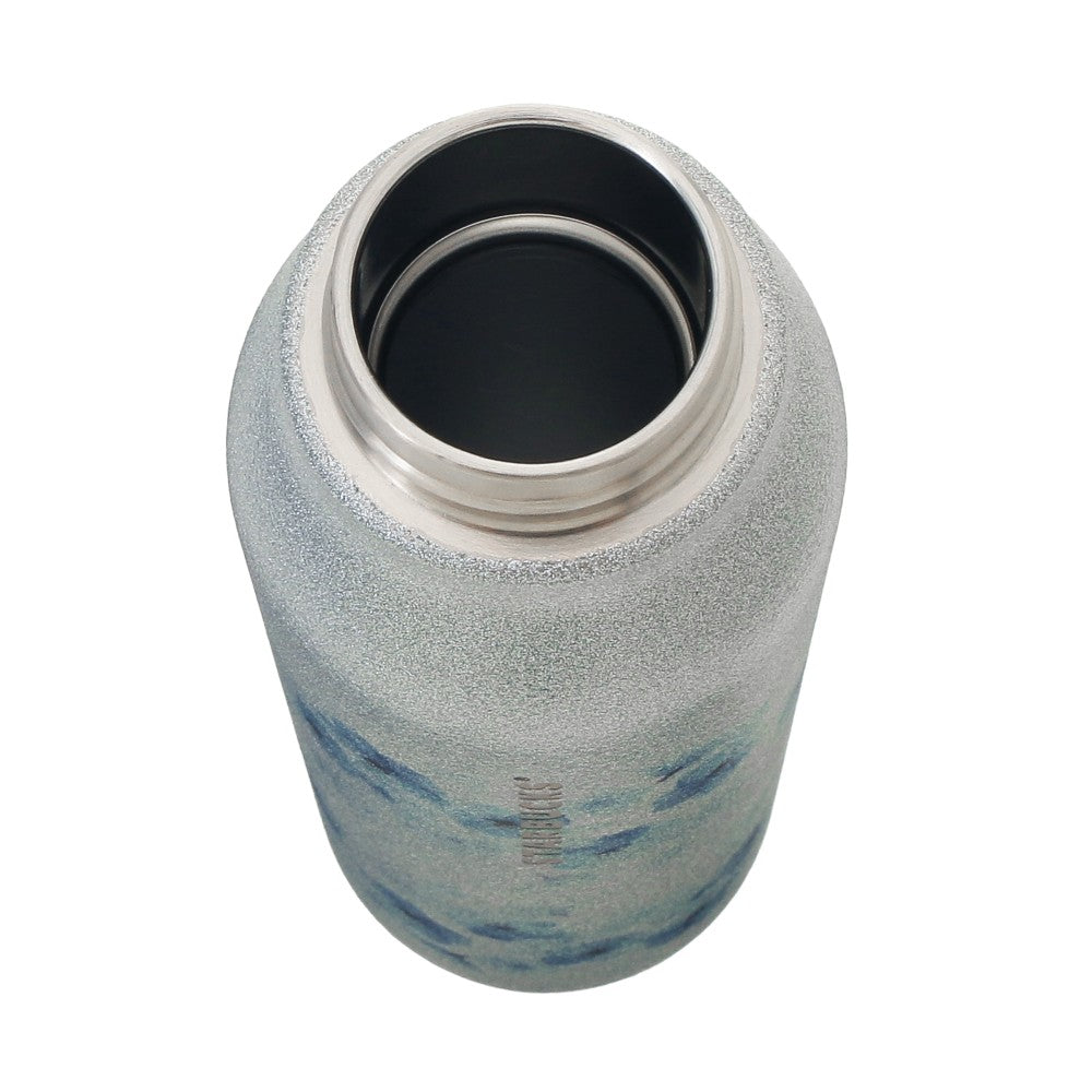 Starbucks Japan - Sakura 2026 - Twinkle Gently - Stainless Steel Bottle Glitter Airy Blue - 444ml