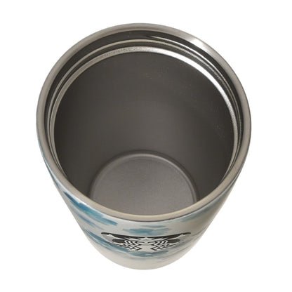 Starbucks Japan - Sakura 2026 - Twinkle Gently - Strap Cup Shape Stainless Steel Bottle - Airy Blue 355ml