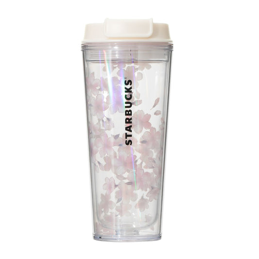 Starbucks Japan - Sakura 2026 - Twinkle Gently - White Tumbler 473ml