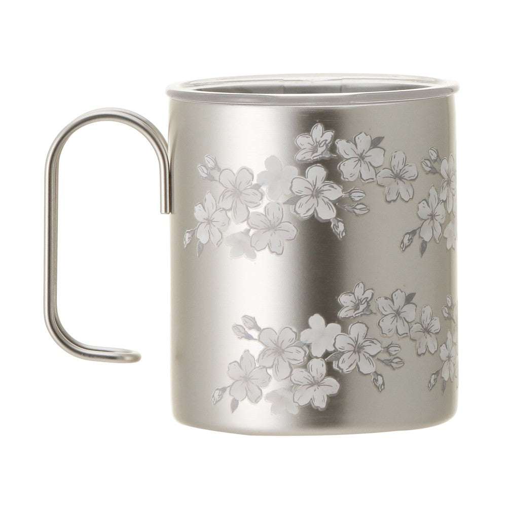 Starbucks Japan - Sakura 2026 - Twinkle Gently - Stainless Steel Mug with Lid 355ml