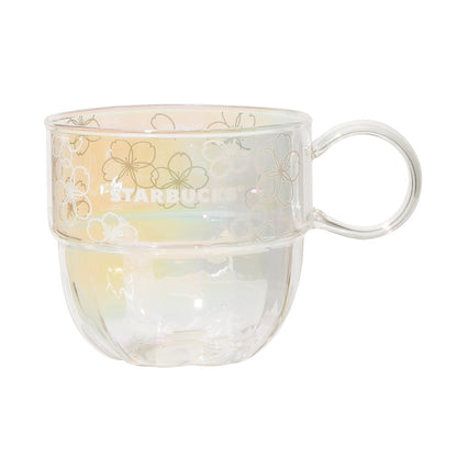 Starbucks Japan - Sakura 2026 - Twinkle Gently - Heat-Resistant Glass Magurastar 355ml